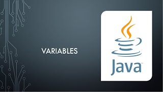 JAVA Tutorial 2: Variables