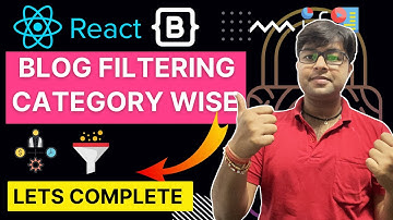 🔥 Filtering blogs Category wise in Best Way | Blogging Application | React Js
