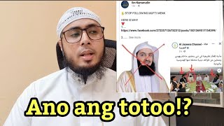 The issue about Mufti Menk with the Jew
