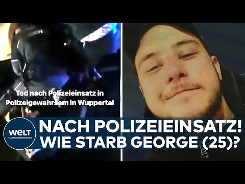 WUPPERTAL: Video auf Twitter veröffentlich! 25-Jähriger stirbt im Polizeigewahrsam I WELT News