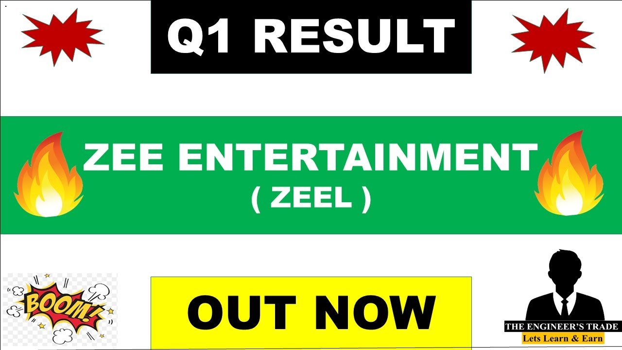Zeel Q1 Results 2024 | Zeel results today | zeel share latest news | Zee entertainment enterprises