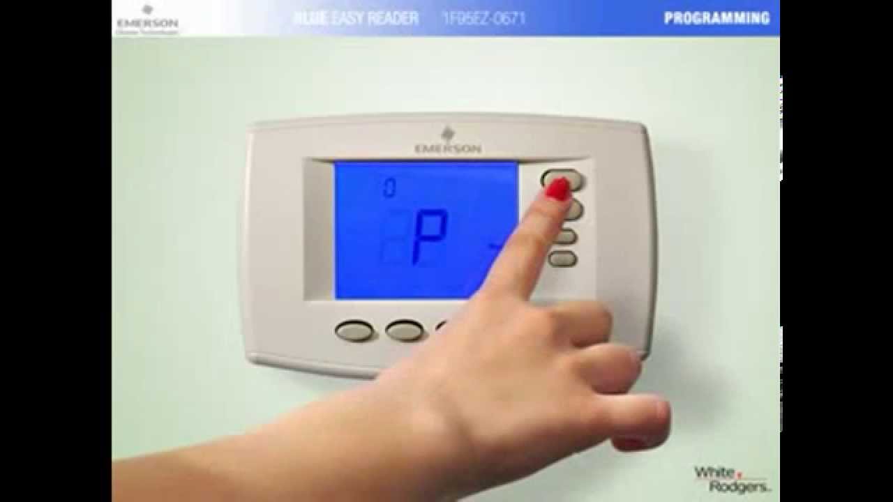 Easy Reader Thermostat Programming 1F95EZ 0671 YouTube Easy reader thermostat programming 1f95ez 0671 youtube