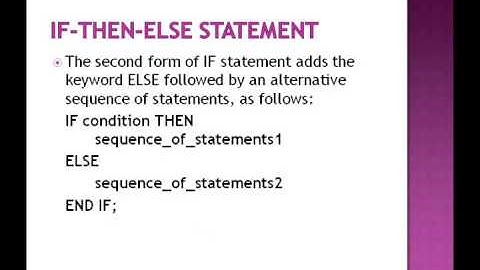 Fundamentals of PLSQL