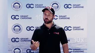 Backdrop for Grant Cardone by Step and Repeat LA