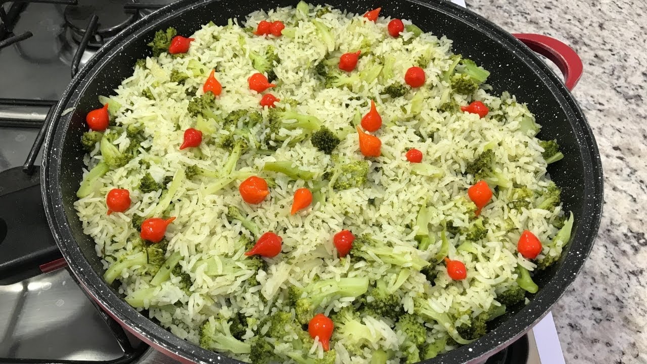 Arroz Verde Soltinho | Você Vai Amar Esse Sabor | Delícias da Eleni