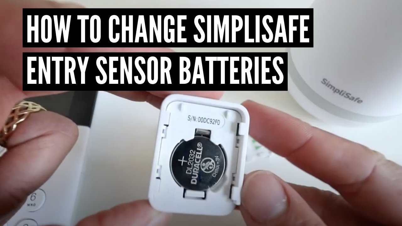 How To Change Battery In Simplisafe Motion Sensor