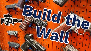 Create a Gun Wall with Gun Pegboard