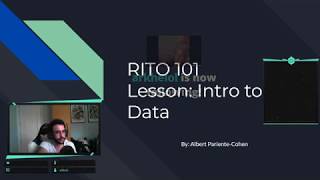 RITO API 101: Lesson 1: Intro to Data