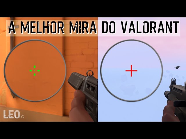 Miras de Valorant  Confira as melhores configurações de Miras de