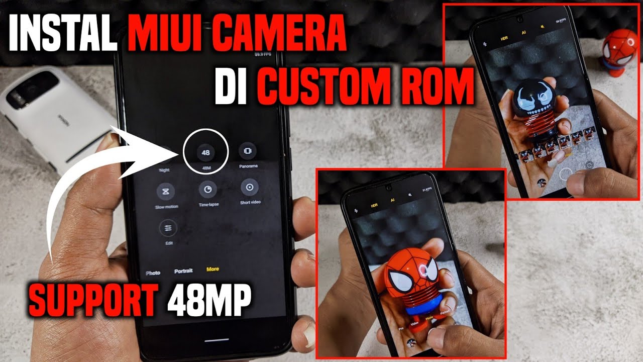 CARA INSTAL MIUI CAMERA DI CUSTOM ROM XIAOMI || ANX CAMERA V190 ...