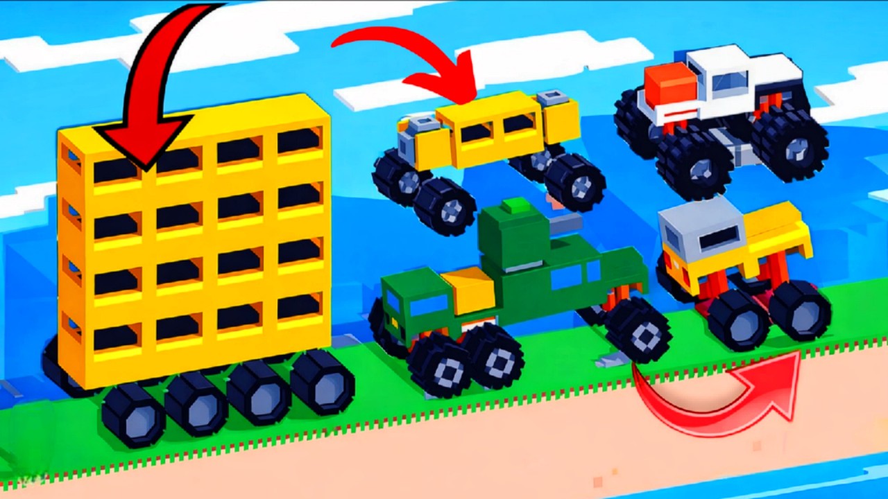 Fancade.New Drive Mad.Bus Drive All New Levels Gameplay Walkthrough, Android, Enjoy!!! EP-No 13