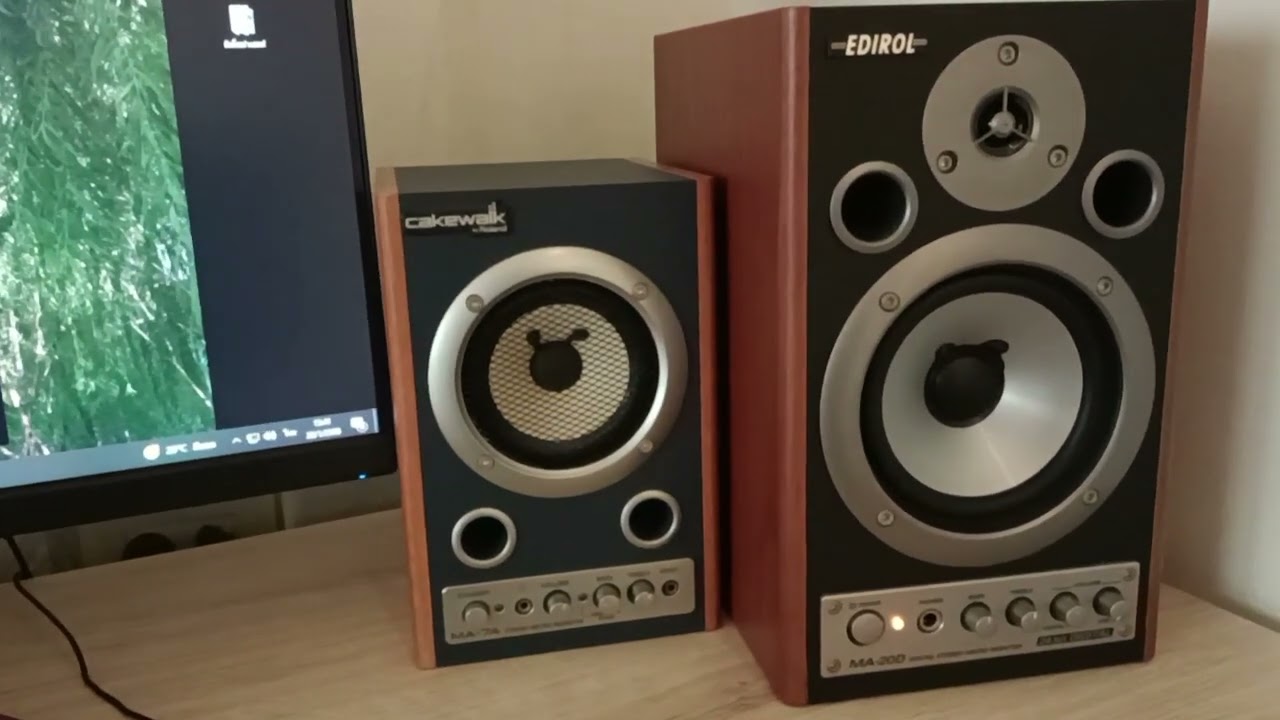 ROLAND EDIROL MA-20D ทดสอบลำโพงทำเพลงผมชอบมาก perfect