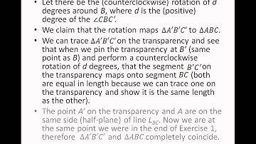 10 Sequences of Rigid Motions