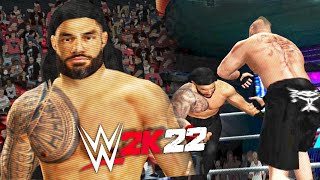 Roman Reigns 2K22 Gameplay: Mod PS2 SvR 10