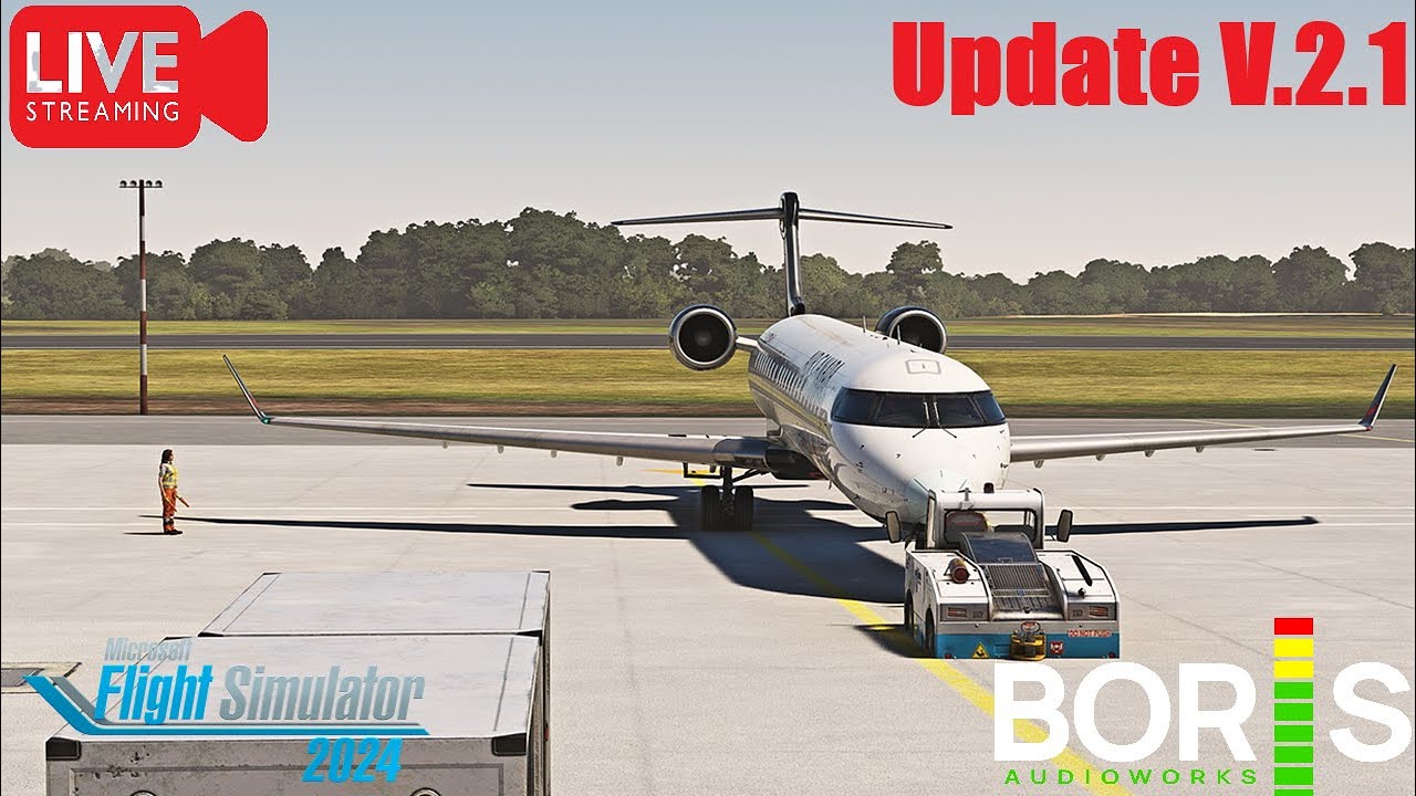 Real CRJ Pilot Flies The New Updated CRJ V2.1 YYZ-YFC 