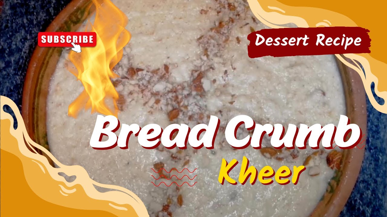 How To Make Bread Crumbs Kheer Bread Crumbs Se Kya Banaye bread
