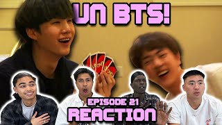 OUR FIRST TIME WATCHING RUN BTS EP 21!
