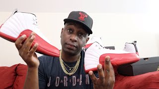 Jordan 12 Cherry Nike com Shock Drop Pickup Mens & GS Opinion