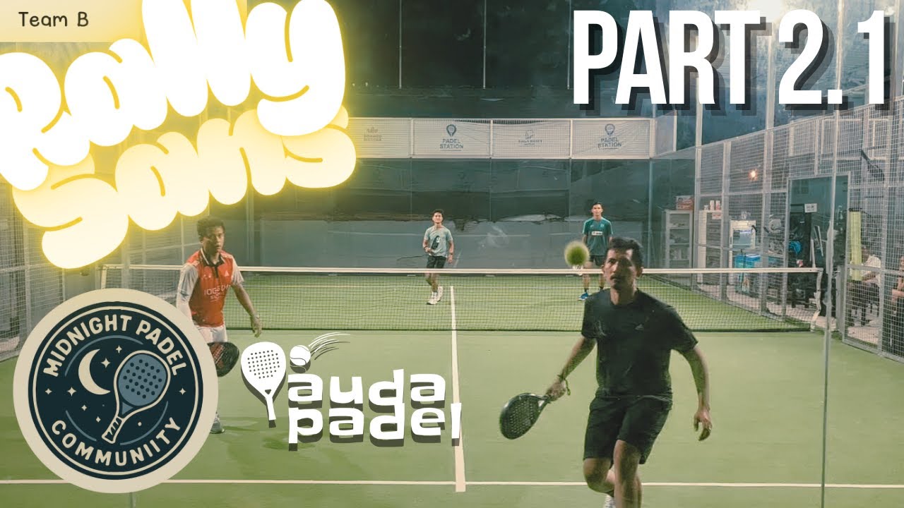 RALLY SANS with MIDNIGHT PADEL COMMUNITY | PADEL STATION PANCORAN | PART 2.1