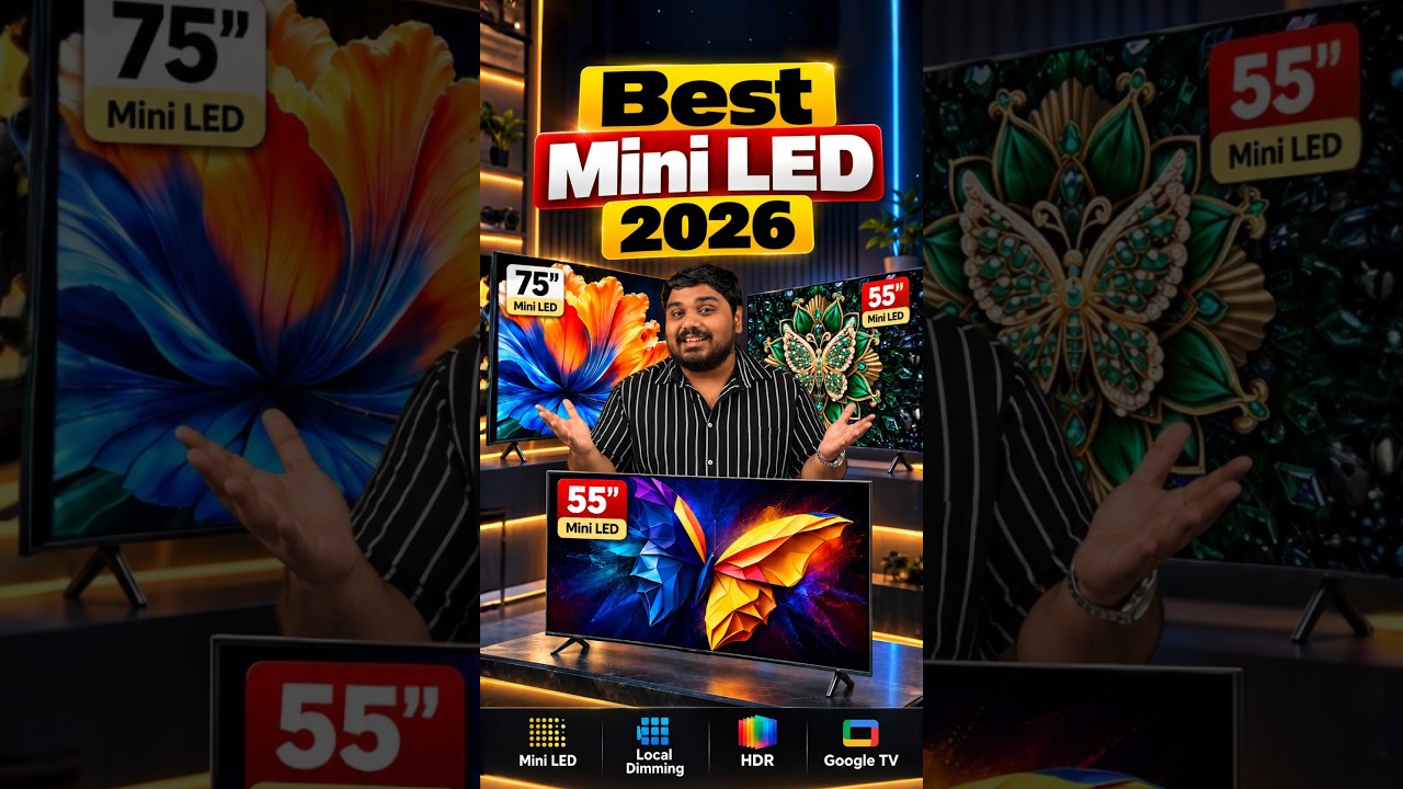 Best Mini LED TV 2026 India - Best TV 2026 Final - YouTube