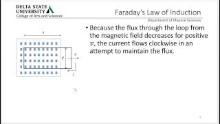 Electromotive induction and Faradays Law