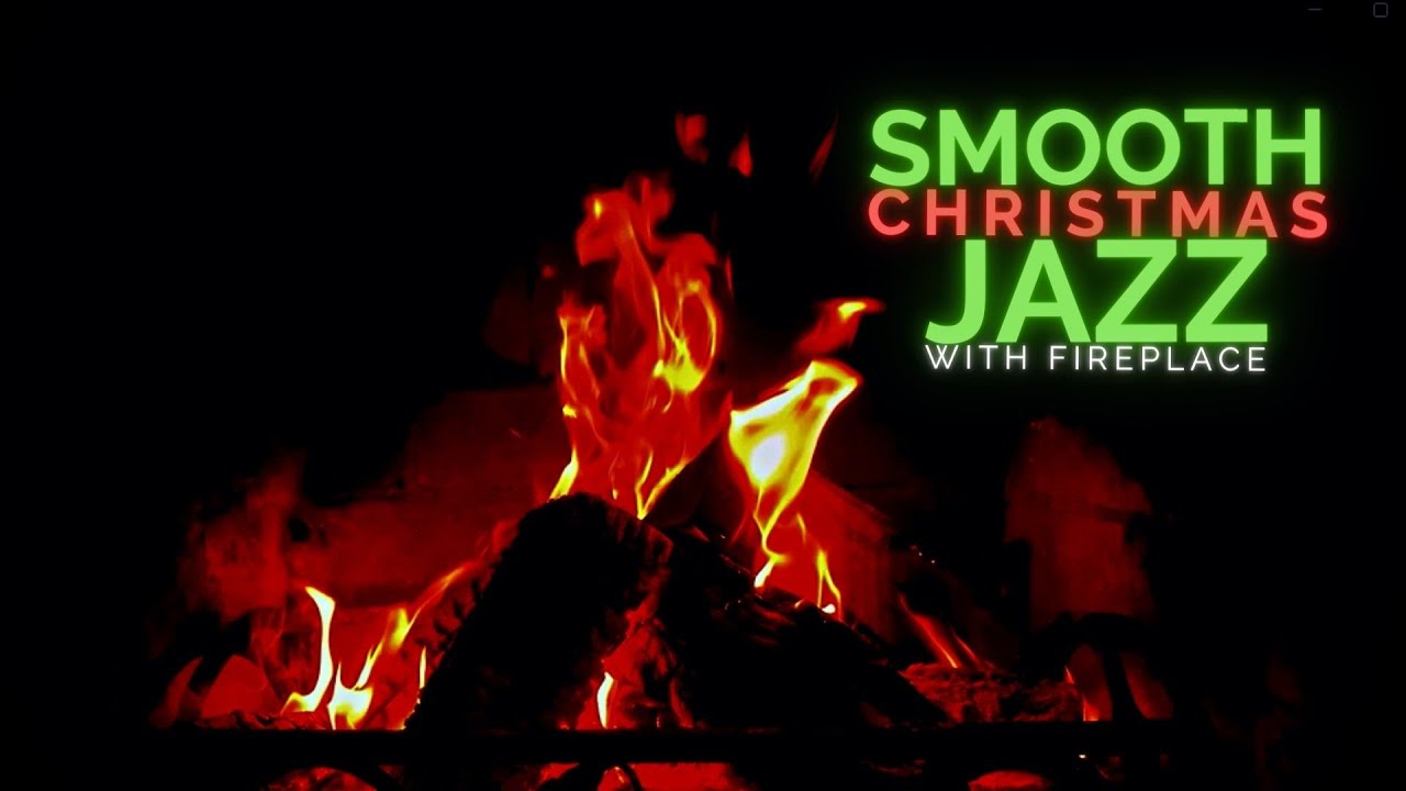 Holiday Jazz Christmas Music Fireplace Yule Log YouTube