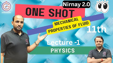 Mechanical Properties of Fluids | one shot | CBSE Class 11th Physics | JEE Mains 2025-26