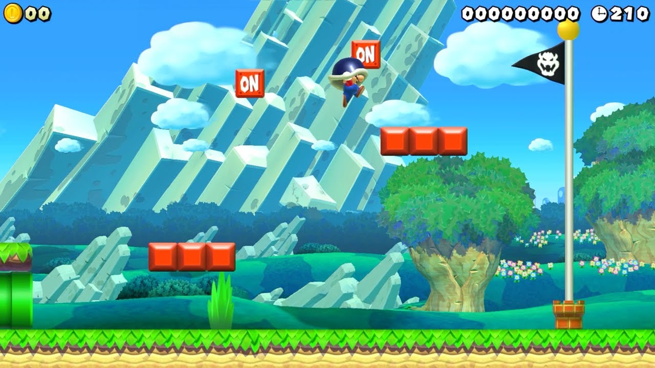 Super Mario Maker 2: 'No No No!' - A Wild Ride Through On/Off Blocks ...