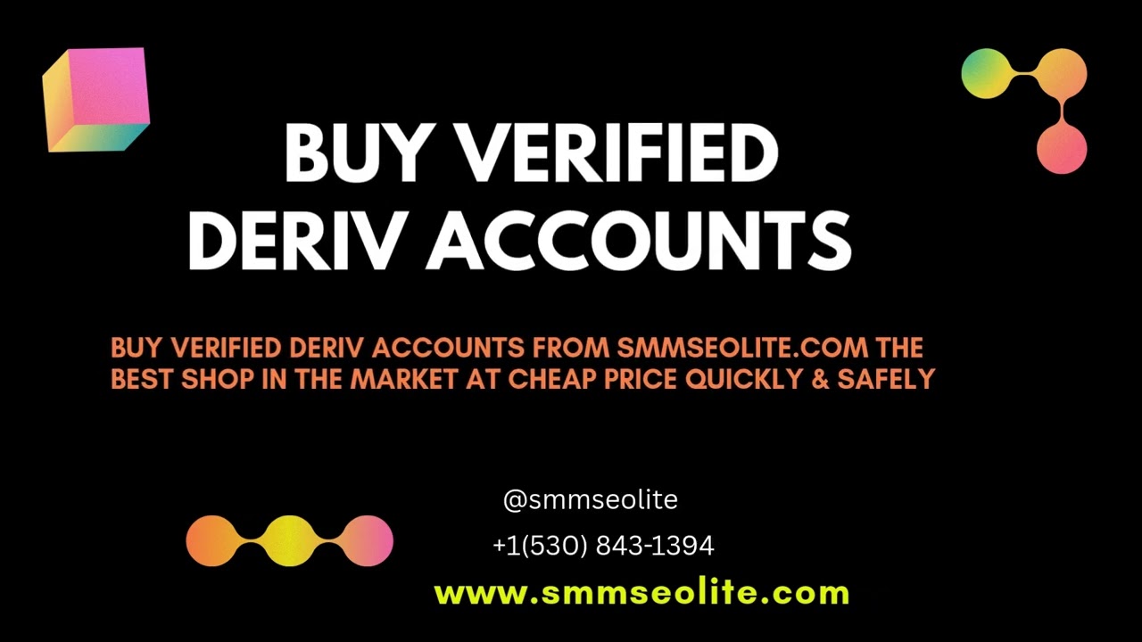 Take 100% KYC verified deriv account -Trade Shows 