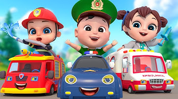 Em Tập Lái Ô Tô - Phim Hoạt Hình Về Phương Tiện Giao Thông -Nhạc Thiếu Nhi Remix Vui Nhộn Cho Bé Yêu