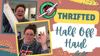 Veterans Day Thrift Store Haul 50% Off for Operation Christmas Child
