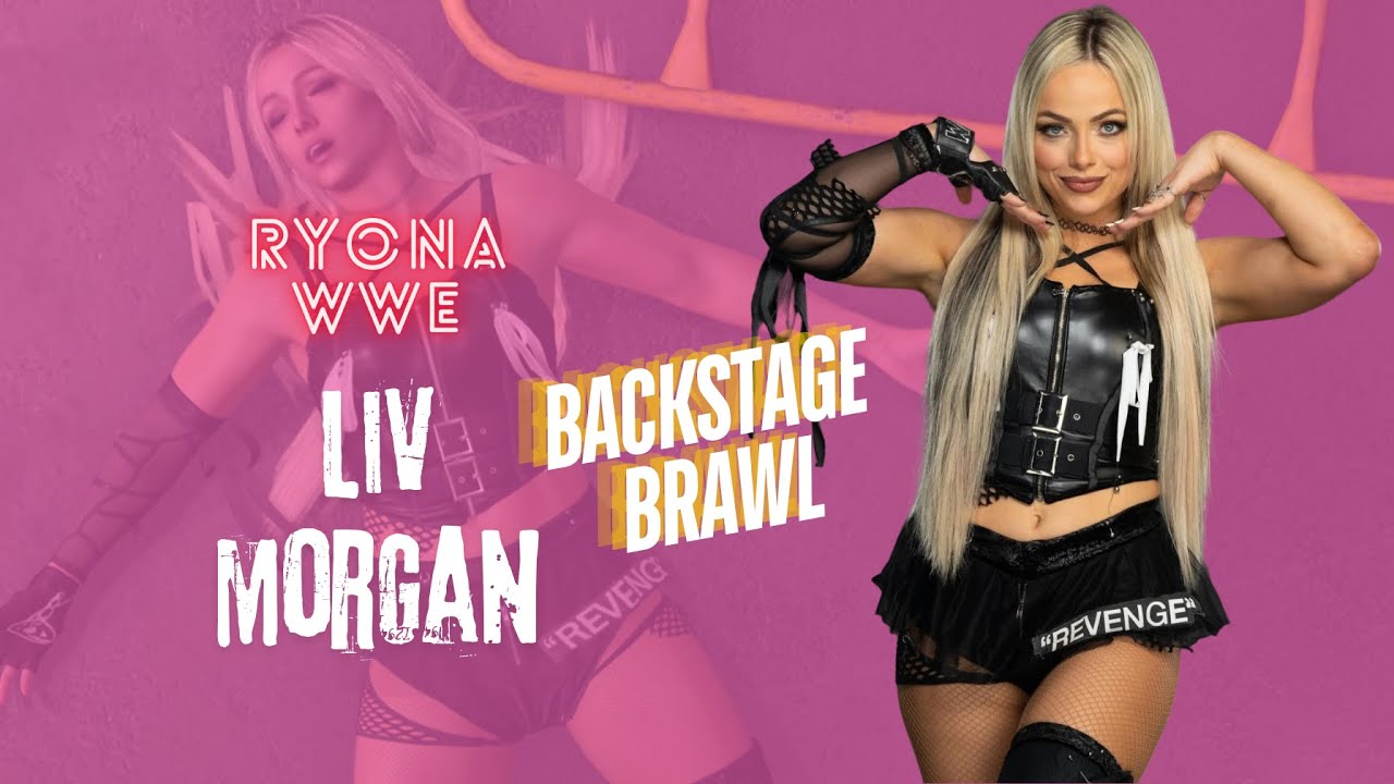 WWE 2K25 | Liv Morgan vs Superstar Ryona | Intergender Wrestling | Backstage Brawl