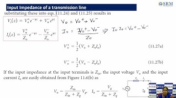 21ECC205T EMTI M4 S6 Input impedance of transmission line