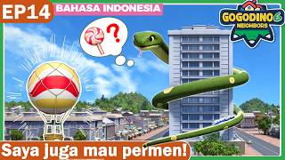 Hey! That's not candy 😱🍬 | GOGODINO | Cartoon | Animation | Dinosaur | Episode 14