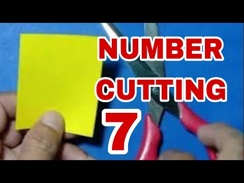 number cutting tutorial #7
