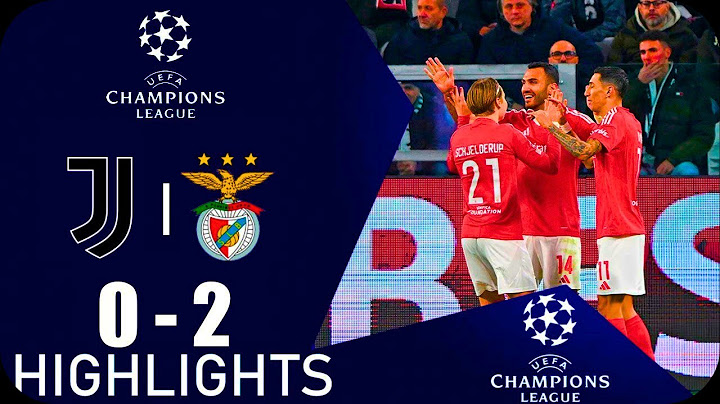 Juventus Benfica 0-2 | Gli Highlights | La Champions League dell'UEFA 2024-25