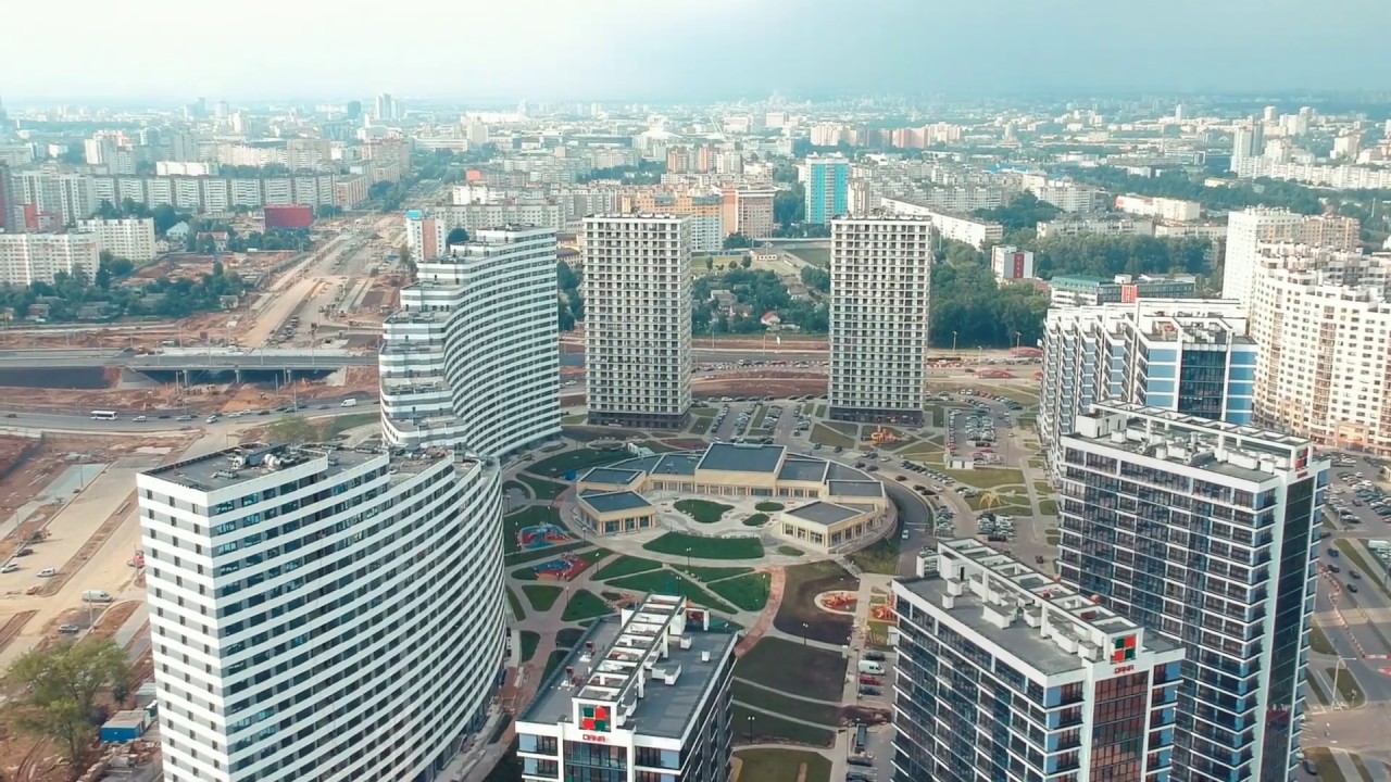 Июньский облёт всех кварталов Минск Мир, Minsk World 15.06.2020 - YouTube