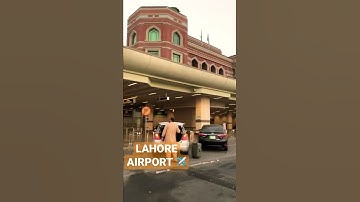 Allama Iqbal International Airport Lahore