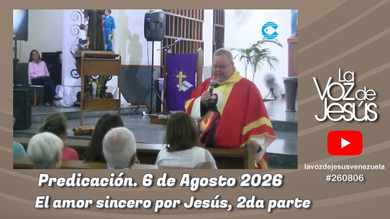 Predicación del Monseñor Roberto Sipols para La Voz de Jesús

Para más información de nuestro ministerio y redes sociales, visita https://linktr.ee/lavozdejesus

#sipols #lvdj #lavozdejesus #catolicos