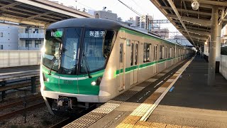 小田急線 通勤準急 我孫子行き 小田急相模原駅（東京メトロ16000系16102F）