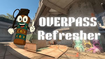 OVERPASS IS BACK - CS2 Utility Guide - NEW SMOKES