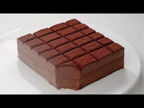간단한 재료! 정말 맛있는 초코 케이크 (No 밀가루! 맛보장! 찐하고 촉촉함. 2 Ingredient Rich and Moist Chocolate Cake Recipe)