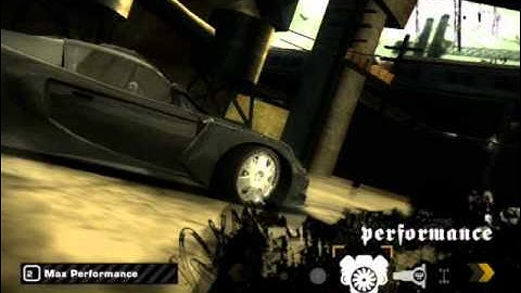 Need For Speed Most Wanted Porsche carrera GT Tuning.