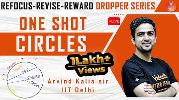 Circles | One Shot | Refocus-Revise-Reward | Arvind Kalia Sir | Vedantu