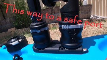 Hobie outfitter kayak set up part 2: Gear track install