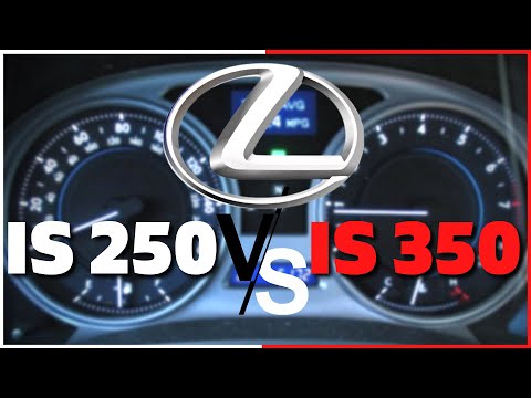 LEXUS IS250 vs LEXUS IS350 ACCELERATION 0-60MPH #lexus #shorts