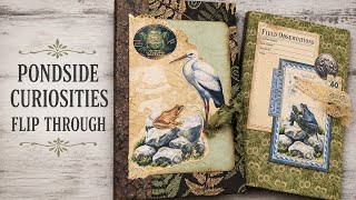     Pondside Curiosities Journal Flip Through with @thejunkjournalstudio 