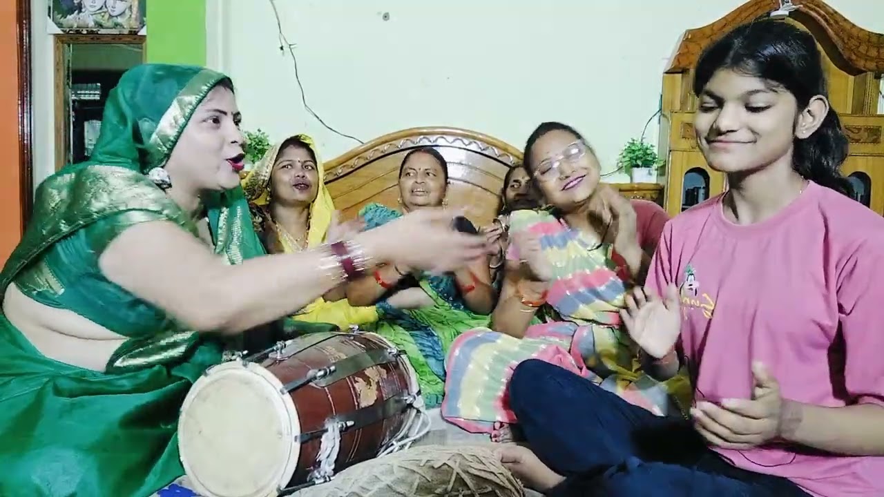 अर्चना की ✍️ से😜 ननद गाली गीत 😜 6 6 रोटी खावे रे हराम जादी ननदिया🤣 लोटपोट लोकगीत 👌