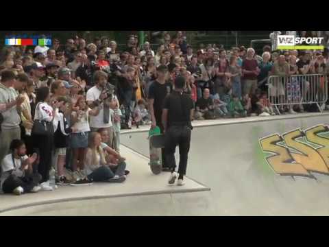 Skateboarder Lenni Janssen holt DM-Silber in Düsseldorf