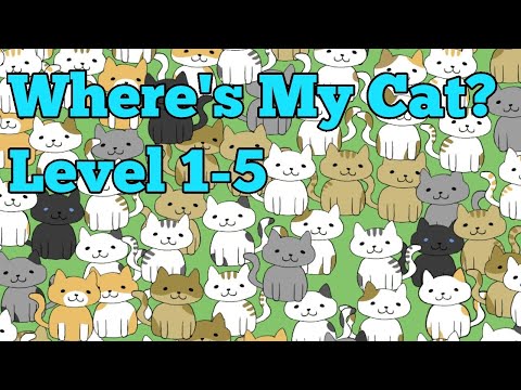 Where's My Cat Level 1 2 3 4 5 Escape Game Android Walkthrough